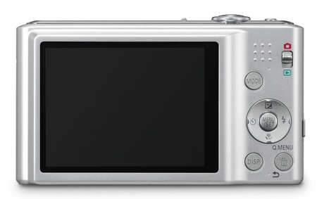 Panasonic LUMIX DMC-FH25 digital camera with 8x zoom back