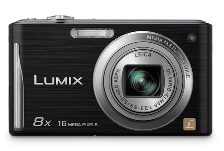 Panasonic LUMIX DMC-FH25 digital camera with 8x zoom black