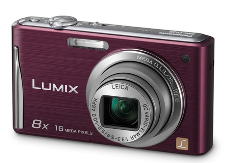 Panasonic LUMIX DMC-FH25 digital camera with 8x zoom violet