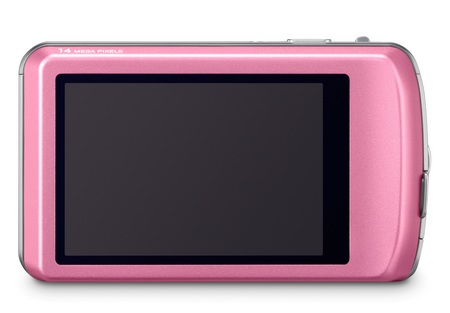 Panasonic LUMIX DMC-FP5 touchscreen camera back