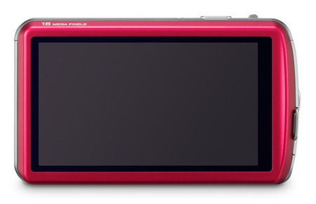 Panasonic LUMIX DMC-FP7 touchscreen camera back