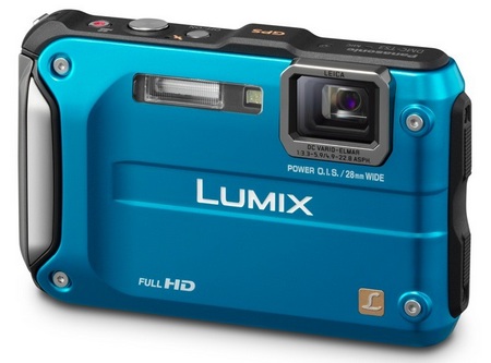 Panasonic LUMIX DMC-TS3 Rugged Digital Camera blue