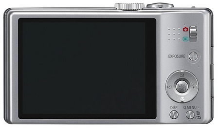 Panasonic LUMIX DMC-ZS10 and DMC-ZS8 Digital Camera with 16x Optical Zoom BACK