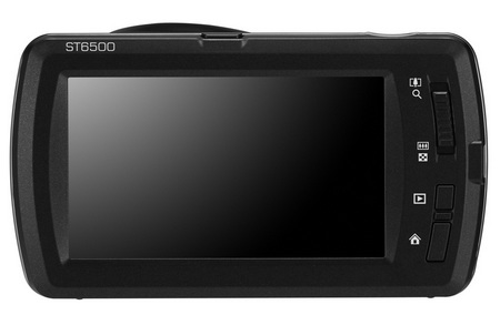 Samsung ST6500 Stylish Touchscreen Camera back