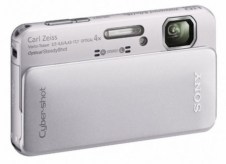 Sony Cyber-shot DSC-TX10 Rugged Digital Camera with 3D Photo Capture silver