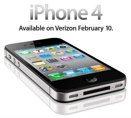 Verizon iPhone 4 Announced
