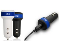 iKit AutoCharge+USB Car Charger for iDevices