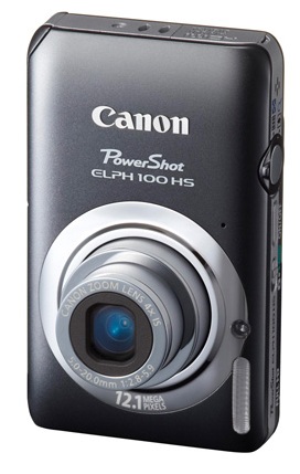 Canon PowerShot ELPH 100 HS Digital Camera gray
