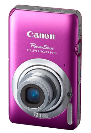 Canon PowerShot ELPH 100 HS Digital Camera pink