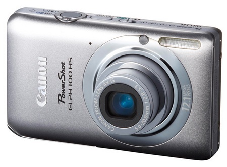 Canon PowerShot ELPH 100 HS Digital Camera silver
