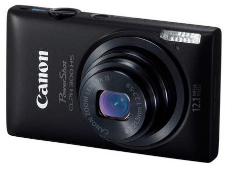 Canon PowerShot ELPH 300 HS digital camera black