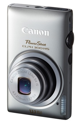 Canon PowerShot ELPH 300 HS digital camera silver