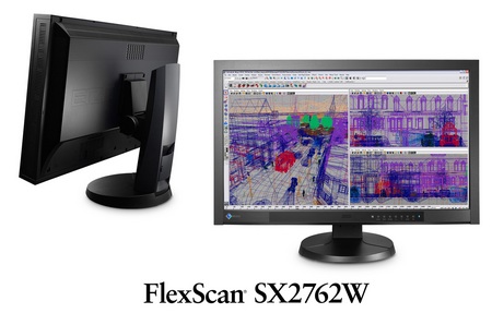 EIZO FlexScan SX2762W IPS LCD Display for Graphics and Digital Photography