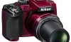 Nikon CoolPix P500 36x Ultra Zoom Camera red zooming