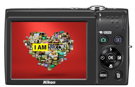 Nikon CoolPix S2500 digital camera back