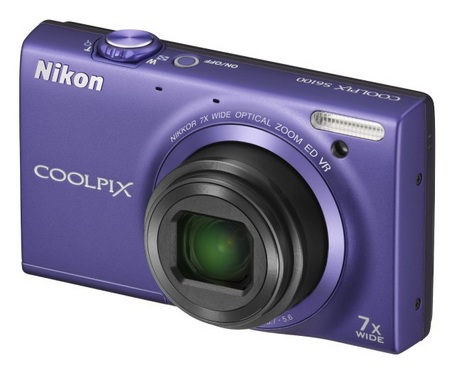 Nikon CoolPix S6100 with 7x Optical Zoom violet