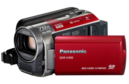 Panasonic SDR-H100 Standard Definition Camcorder