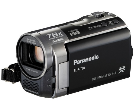 Panasonic SDR-T70 Standard Definition Camcorder