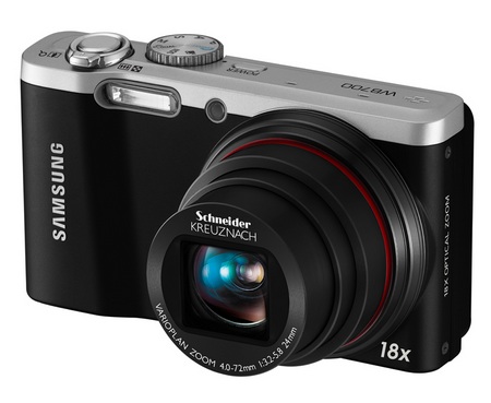 Samsung WB700 Slim 18x Optical Zoom Camera angle