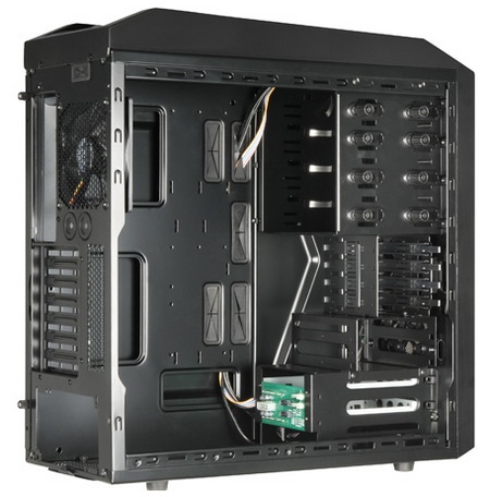 Sharkoon Scorpio 1000 and 2000 ATX Mid-tower Case inside