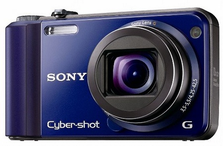 Sony Cyber-shot DSC-H70 10x Zoom Digital Camera blue