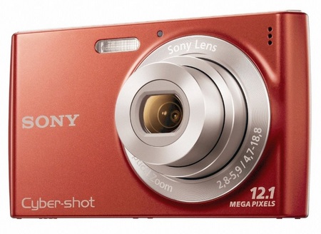 Sony Cyber-shot DSC-W510 digital camera red