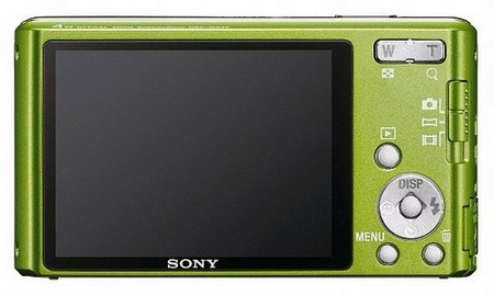 Sony Cyber-shot DSC-W530 digital camera back