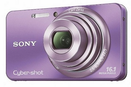 Sony Cyber-shot DSC-W570 digital camera violet