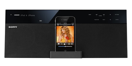 Sony NAS-SV20i HomeShare Wi-Fi Network iPhone Dock