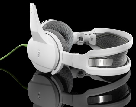 Harman AKG GHS-1 Portable Gaming Headset white green