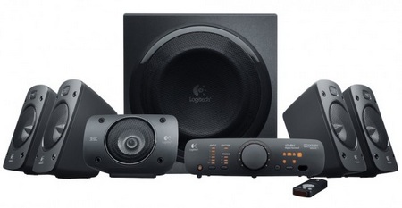 Logitech Surround Sound Speakers Z906 is THX Certified