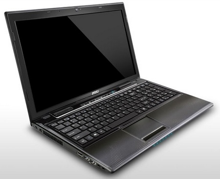 MSI CR650 AMD-powered Notebook