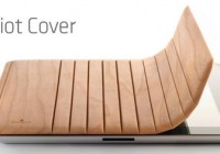 Miniot Real Wood Cover for iPad 2