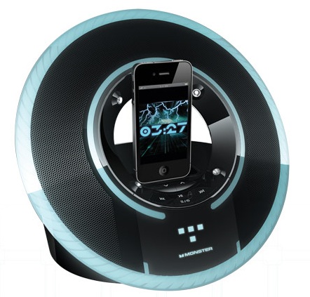 Monster TRON Light Disc Speaker Dock for iPhone and iPod