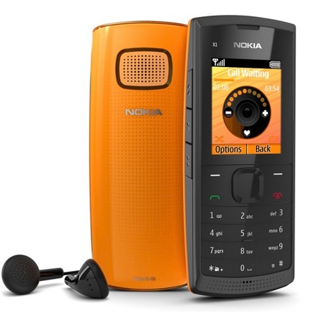 Nokia X1-00 Budget Music Phone with a Large Speaker