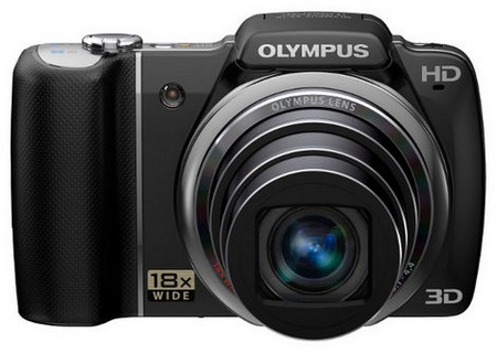 Olympus SZ-10 18x Optical Zoom Camera black