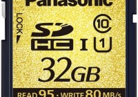 Panasonic Gold SDHC UHS-I Memory Cards