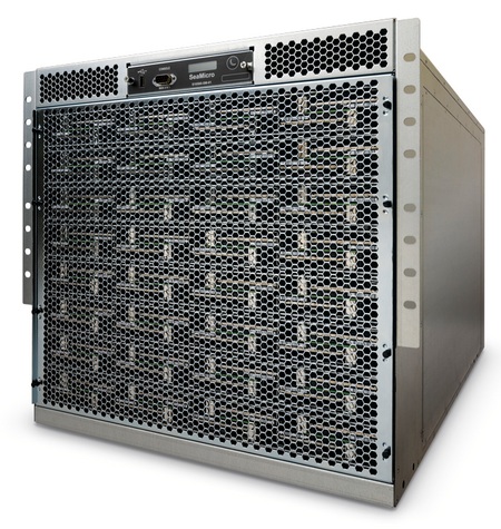 Seamicro SM10000-64 Server with 256 64-bit Intel Atom N570 Processors