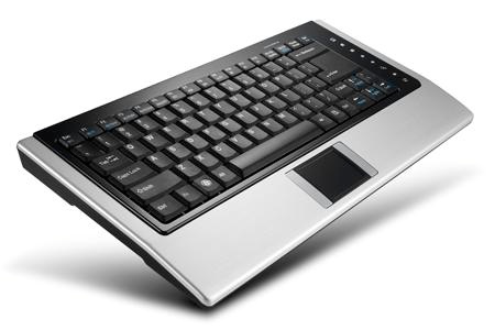 AVS Gear ZIPPY BT-637 Bluetooth Wireless Keyboard with Touchpad