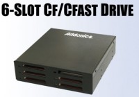 Addonics CF Drive and CFast Drives with Six Slots