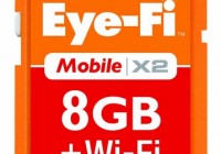 Eye-Fi Mobile X2 8GB Wireless SD Memory Card