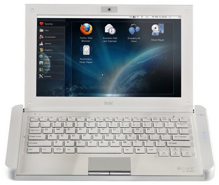 Hercules eCAFE Slim HD netbook