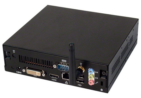 Stealth LittlePC LPC-670 Mini PC with Intel Core Mobile Processor back