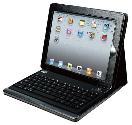 Adesso Compagno 2 WKB-2000CD Bluetooth Keyboard Case for iPad 2