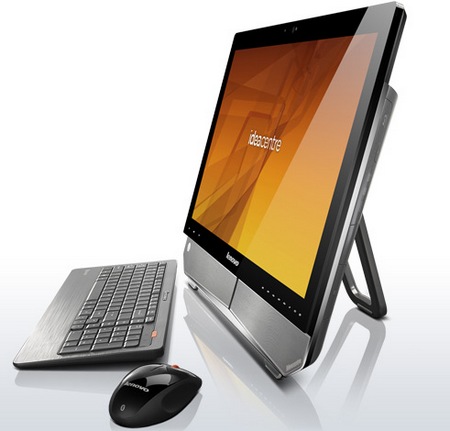 Lenovo IdeaCentre B520 All-in-one PC with NVIDIA 3D Vision side