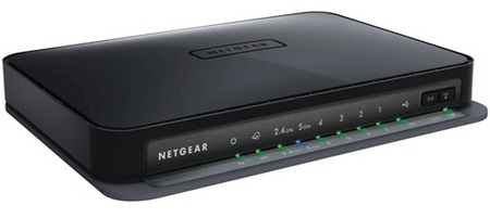 Netgear WNDR4000 N750 Wireless Dual-band Gigabit Router.