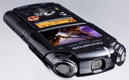 Olympus LS-20M HD Video Recording Audio Recorder Combo