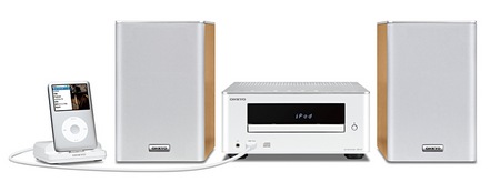 Onkyo X-U1 CD Audio System with iOS Device Dock white