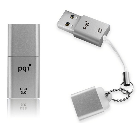 PQI Intelligent Drive U819V - the Smallest USB 3.0 Flash Drive