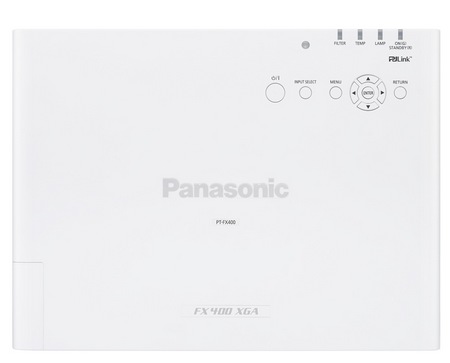 Panasonic PT-FW430 and PT-FX400U LCD Projectors top